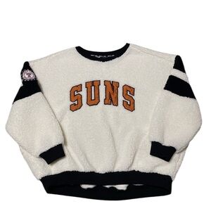 Pheonix Suns x Tommy Hilfiger Mindy Pullover Sherpa Sweater Womens Size L